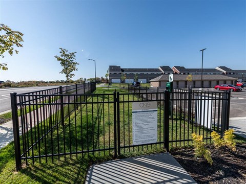 Dog Park at One Deerfield Apartments, Mason, Ohio