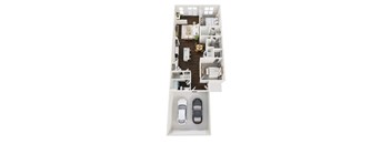 D1 Floor Plan at Pimlico Pointe, Mason, OH  
