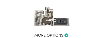 1 bedroom 1 bathroom floor plan Aspen Lakes Estates in Holt, MI
