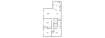 3 bedroom 2 bath at Verndale Apartments in Lansing, MI