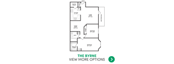 2 bedroom apartment floor plans in East Lansing, MI near Michigan State University | Arbor Glen