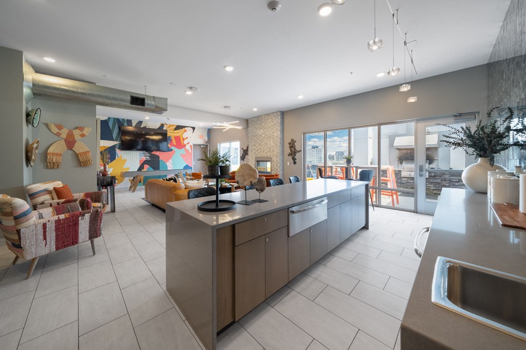 Clubhouse at Arena Place Apartments in Grand Rapids, MI