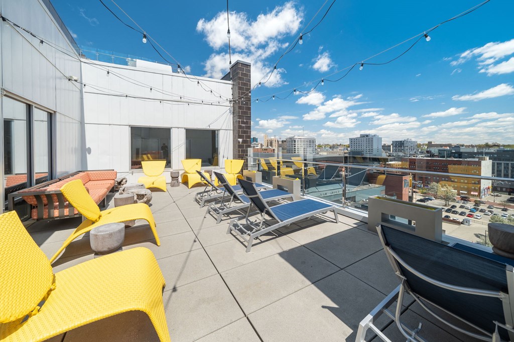 Clubhouse view at Arena Place Apartments in Grand Rapids, MI