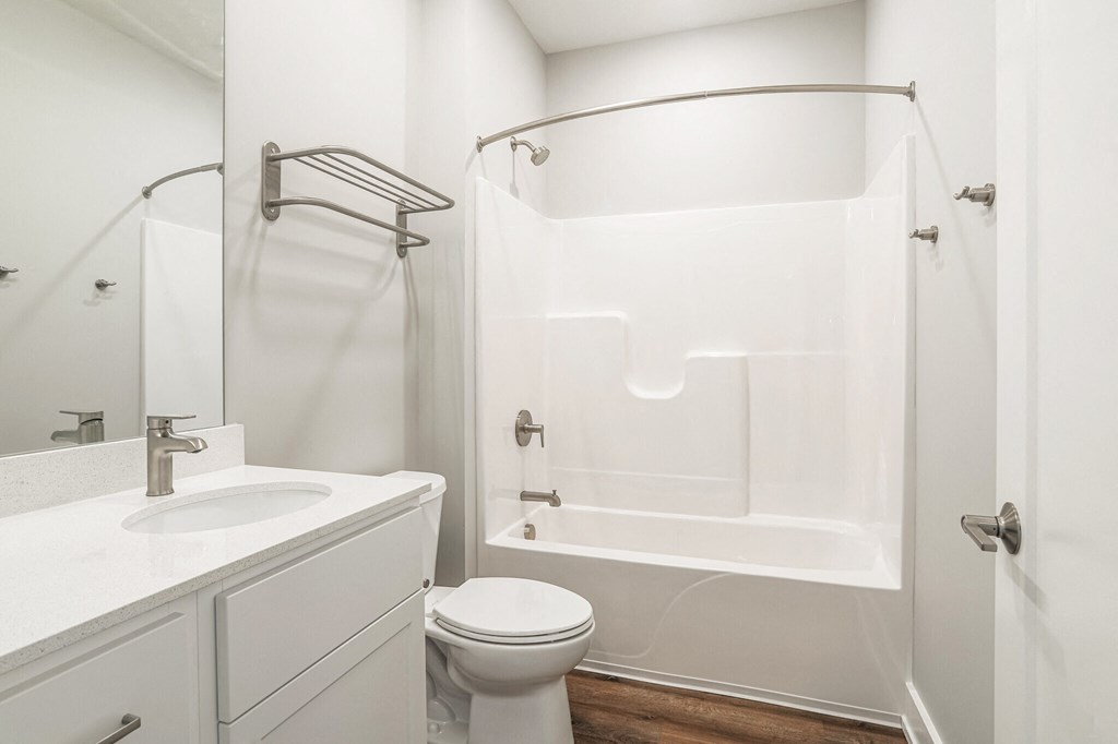 Bathroom in apartments in Traverse City | Bayview of Traverse City