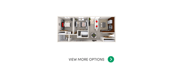 2 bedroom apartment floor plans in East Lansing, MI near Michigan State University | Beechwood