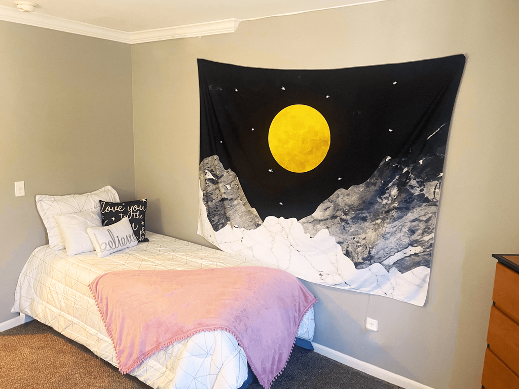 Bedroom at Campus Hill Apartments near Michigan State University