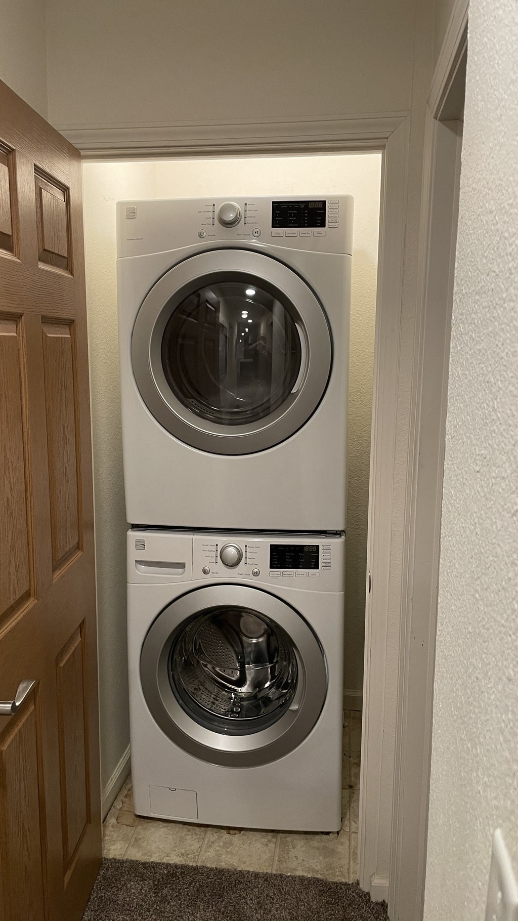 Washer Dryer in apartment at Cedar Village Apartments near Michigan State University in East Lansing, MI