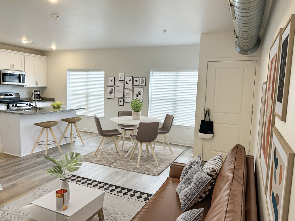 Living area at Elmwood Lake Apartments in Hudsonville MI