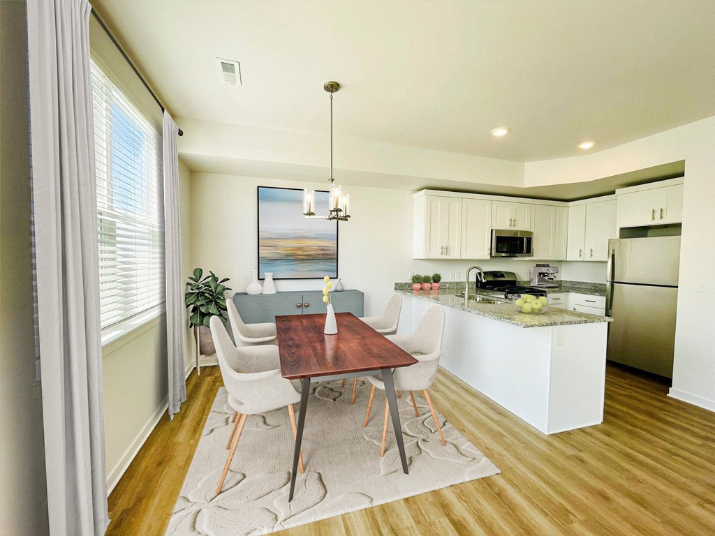 Kitchen in Townhome at Elmwood Lake in Hudsonville MI