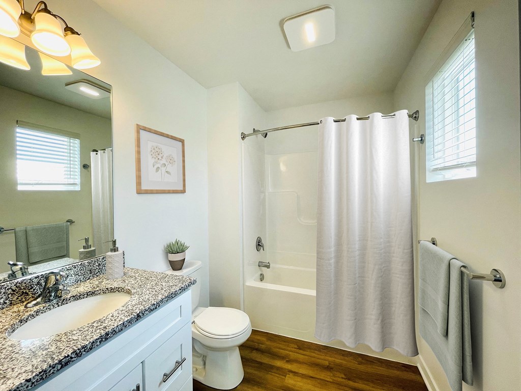 Bathroom in Townhome at Elmwood Lake in Hudsonville MI