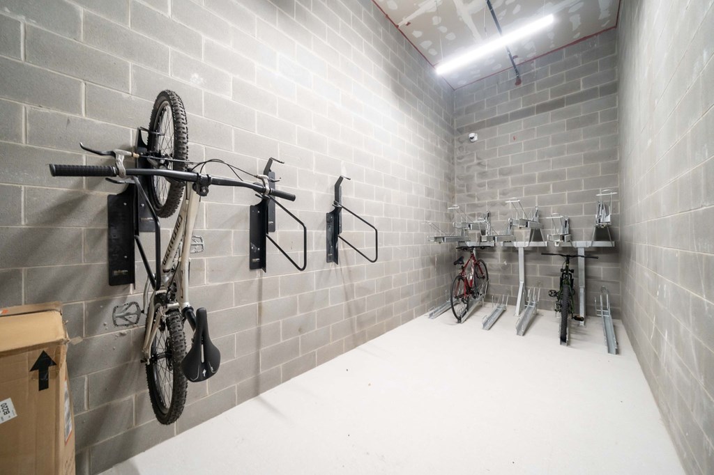 Bike storage at Grand Rapids Apartments | Gateway at Belknap Apartments in Grand Rapids, MI