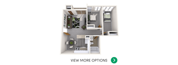 2 bedroom apartment floor plans in East Lansing, MI near Michigan State University | Haslett Arms