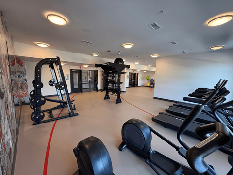 Luxury Gym in Haslett Apartments | Newton Place Apartments