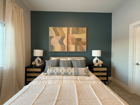 Spacious bedroom in Haslett Apartments | Newton Place Apartments