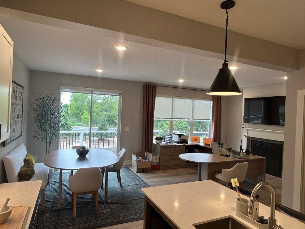Kitchen at Okemos Grand Reserve Apartments in Okemos, MI