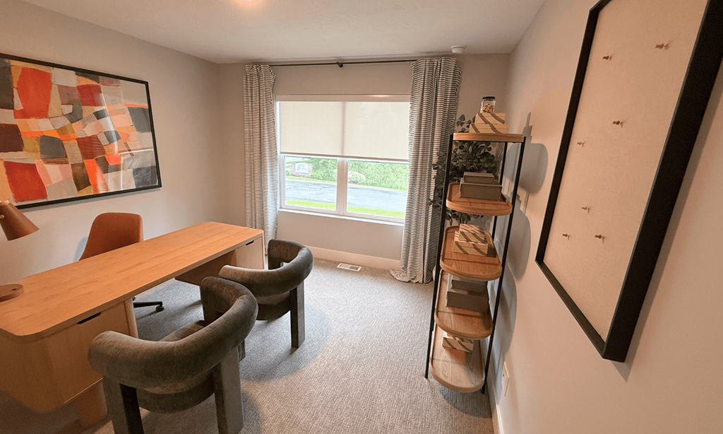 Home office at Okemos Grand Reserve | Apartments Townhomes and Homes for Rent in Okemos MI