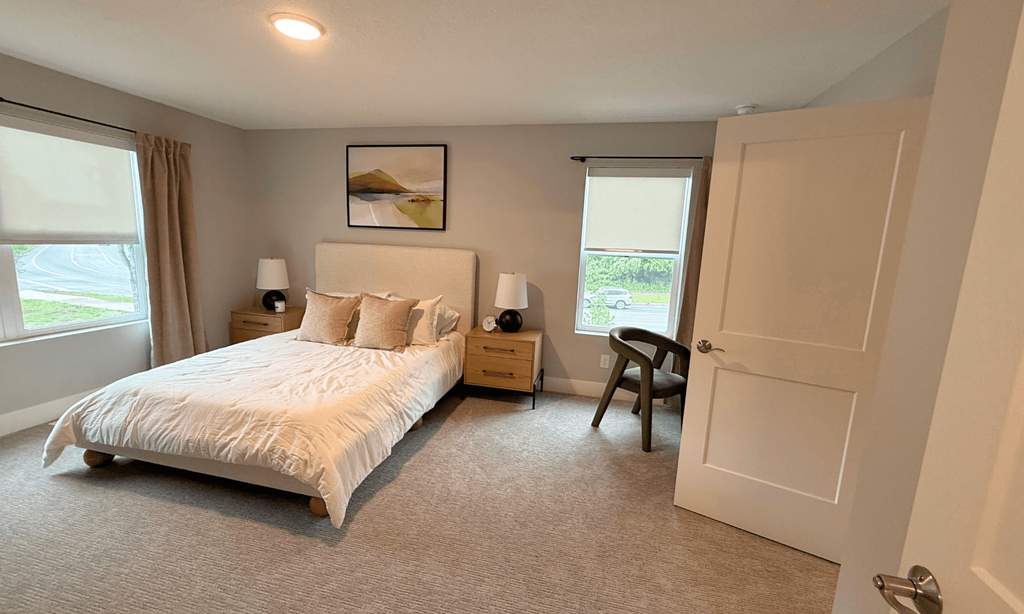 Spacious bedroom at Okemos Grand Reserve | Apartments Townhomes and Homes for Rent in Okemos MI