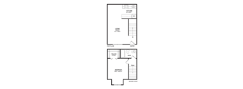 1 bedroom apartment floor plans in East Lansing, MI near Michigan State University | Olde Farm