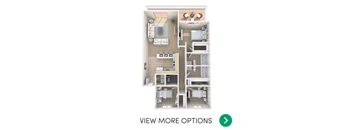 3 bedroom apartment floor plans in East Lansing, MI near Michigan State University | Park Place