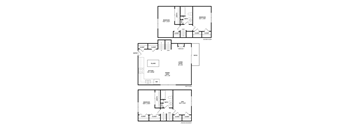 3 bedroom apartment floor plans in East Lansing, MI near Michigan State University | Spartan Duplexes