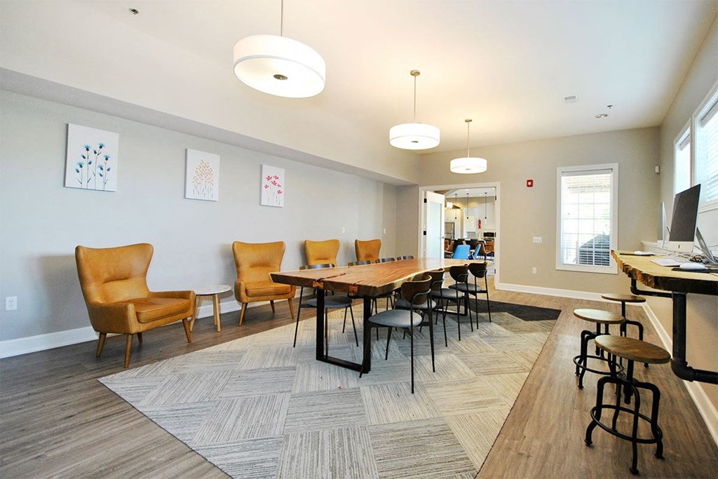 our apartments showcase a naturally well lit living room