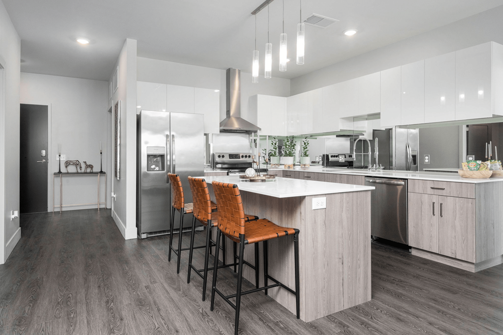 Kitchen at Metro Detroit Apartments | The Gem Apartments in Livonia MI