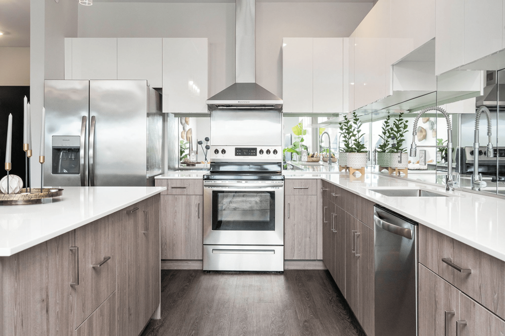 Kitchen at Metro Detroit Apartments | The Gem Apartments in Livonia MI