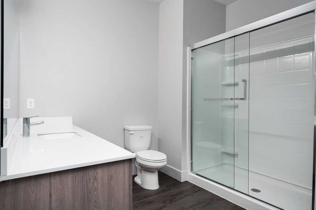 Bathroom at Metro Detroit Apartments | The Gem Apartments in Livonia MI