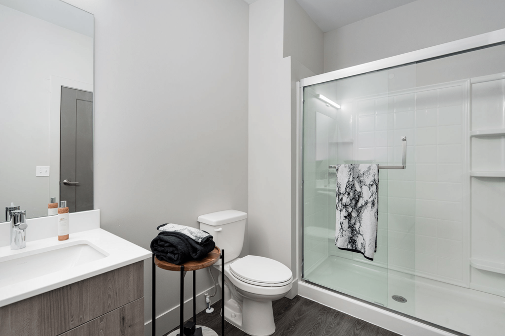 Bathroom at Metro Detroit Apartments | The Gem Apartments in Livonia MI