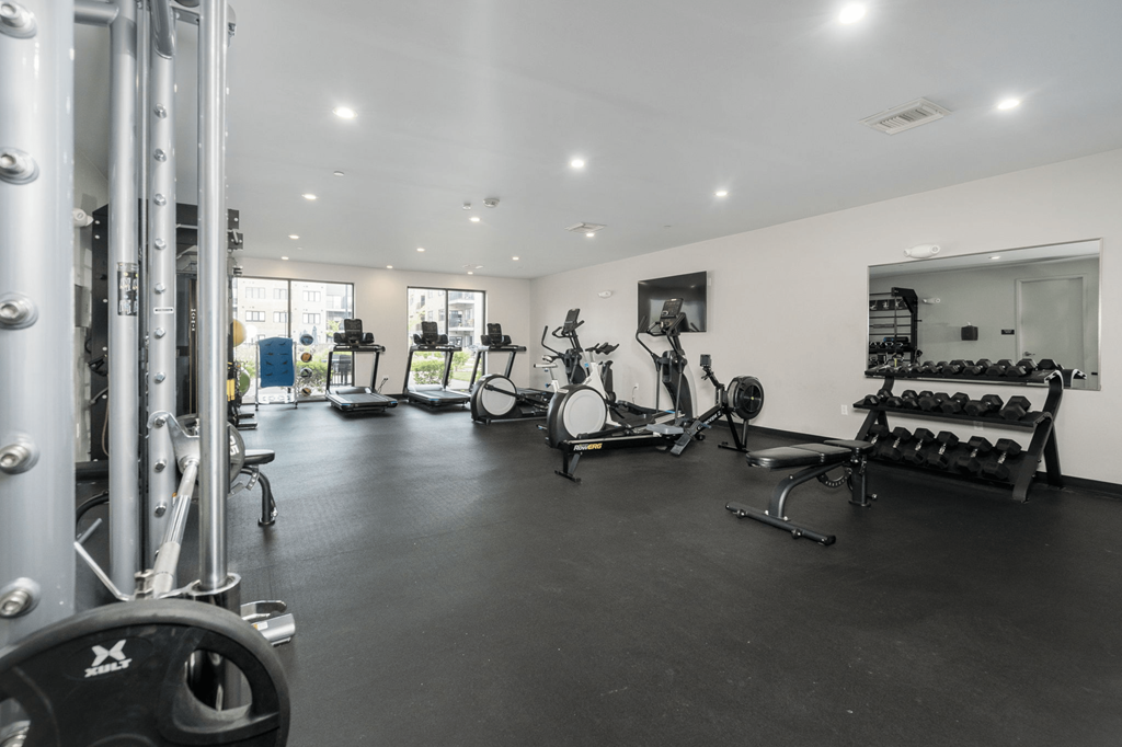 Fitness Center at Metro Detroit Apartments | The Gem Apartments in Livonia MI