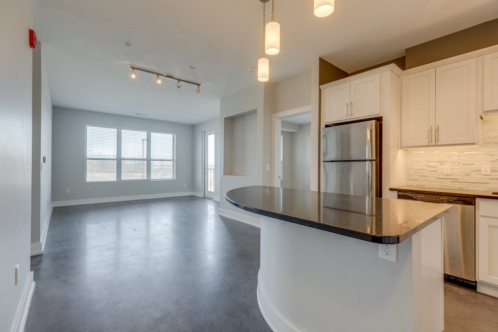 Kitchen Vista at the Heights of Eastwood Apartments near Eastwood Towne Center