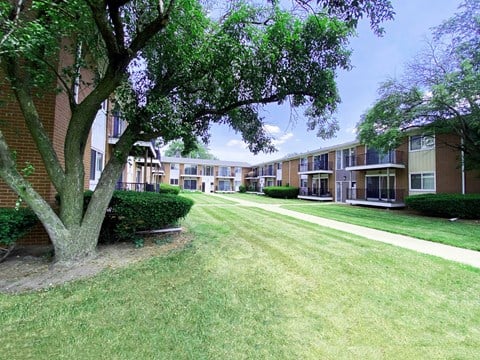 Exterior at Ambassador Apartments in Lansing, MI