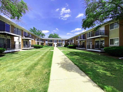 Exterior at Ambassador Apartments in Lansing, MI