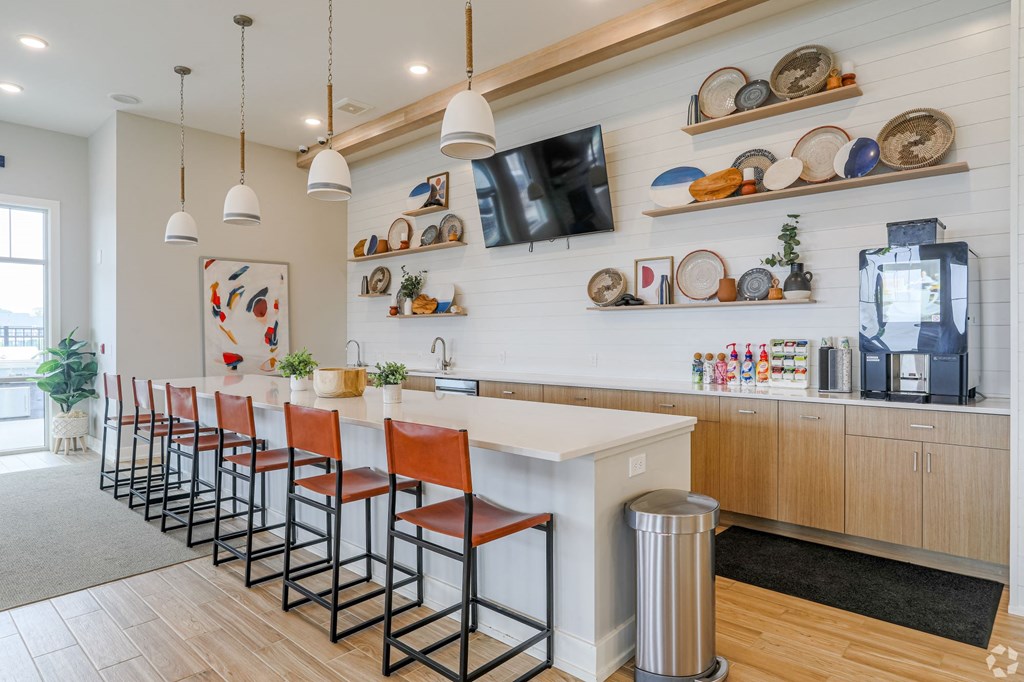 Resident clubroom in apartments in Traverse City | Bayview of Traverse City