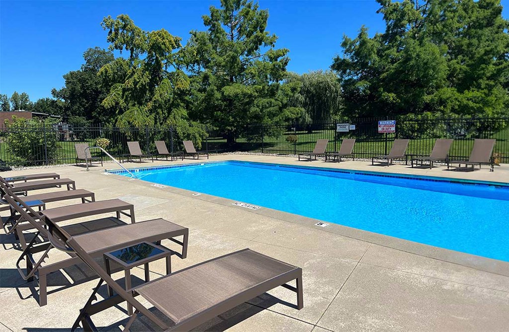 Swimming pool at Briarlane Apartments in Grand Rapids, MI