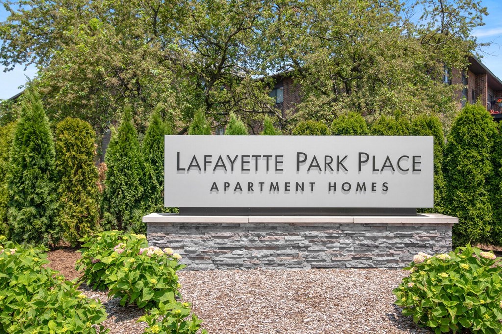 Community Entrance at Lafayette Park Place, Detroit, MI, Detroit