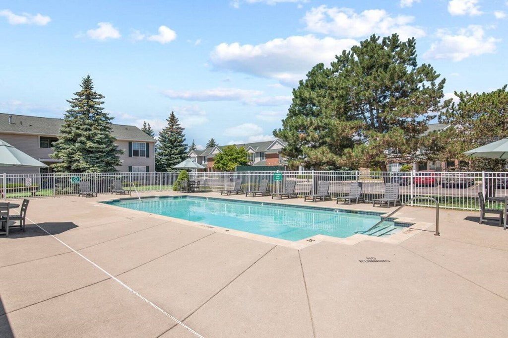 our apartments offer a swimming pool