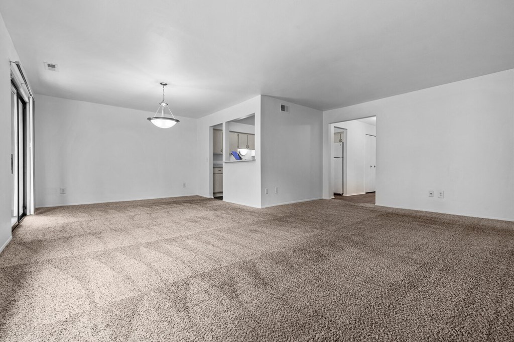 Carpeted Living Area at Edge At Farmington Hills - Farmington Hills, MI, Farmington Hills, 48334