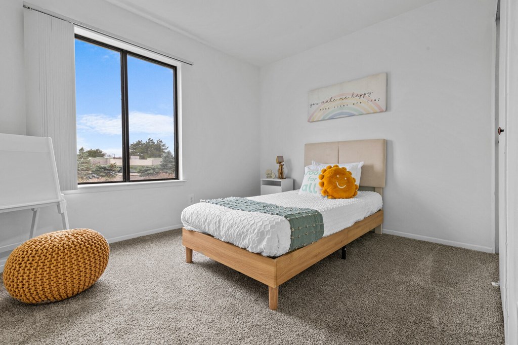Bedroom at Park On Canal Apartments, Clinton Twp, Michigan
