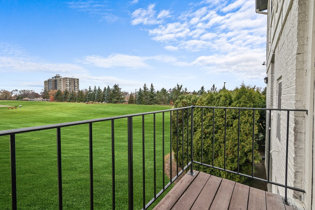 Balcony at Park On Canal Apartments, Clinton Twp, MI