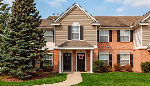 Apartment Entrance at Canton Club