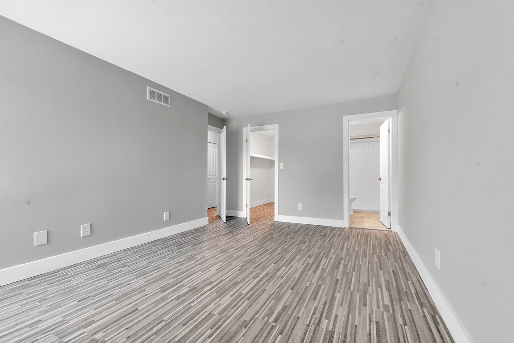 Unfurnished Bedroom at Rochester Club Apartments - Rochester, MI, Michigan