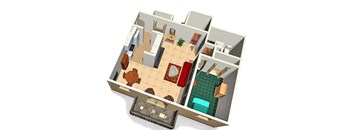 1 Bed | 1 Bath Green