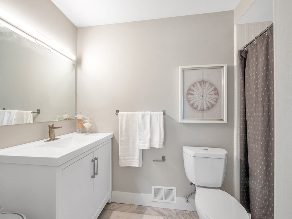 Luxurious Bathroom at Rochester Club Apartments - Rochester, MI, Michigan, 48306