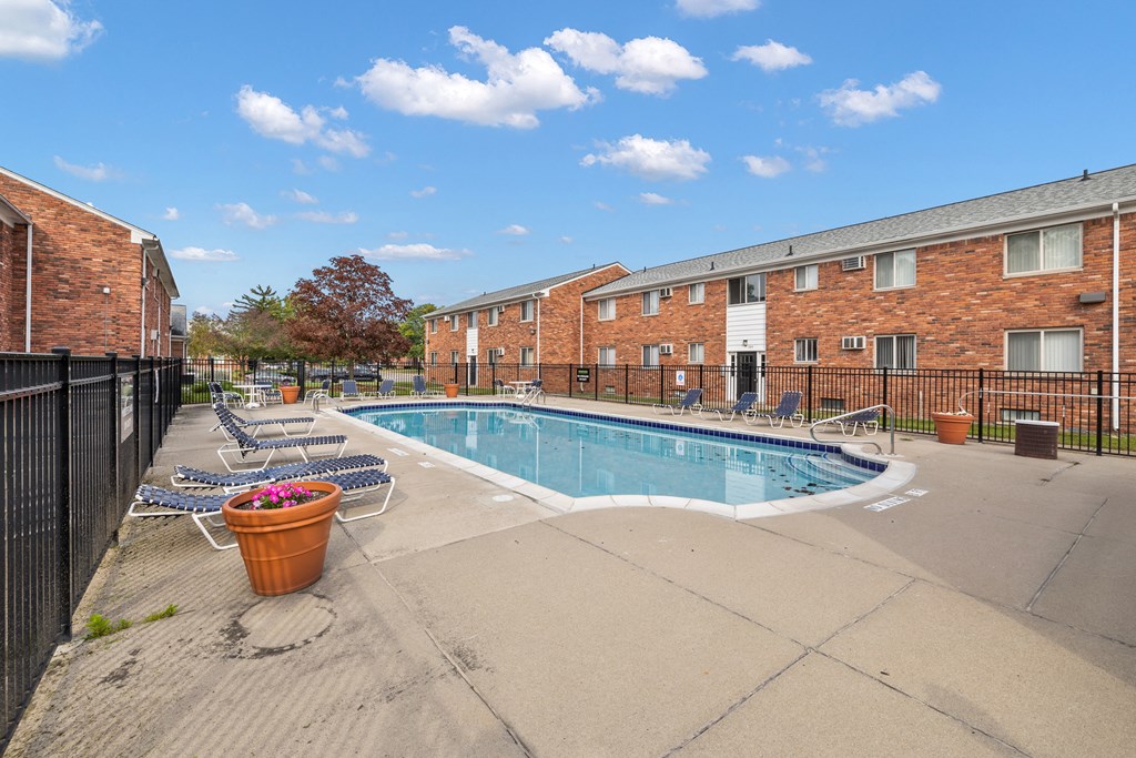 our apartments at the district feature a swimming pool