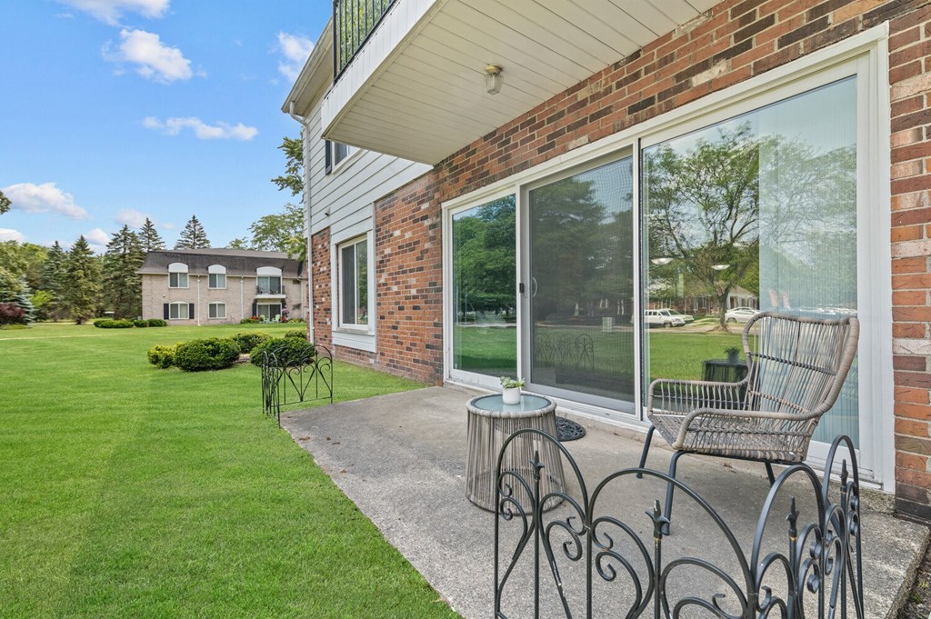 Porch And Patio at Apple Ridge Apartments - Livonia, MI, Livonia, MI, 48152
