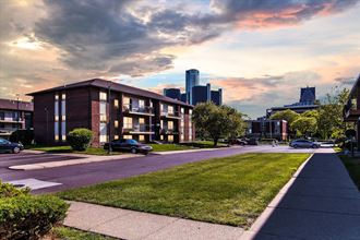 Exterior Renovated Apartments Downtown Detroit