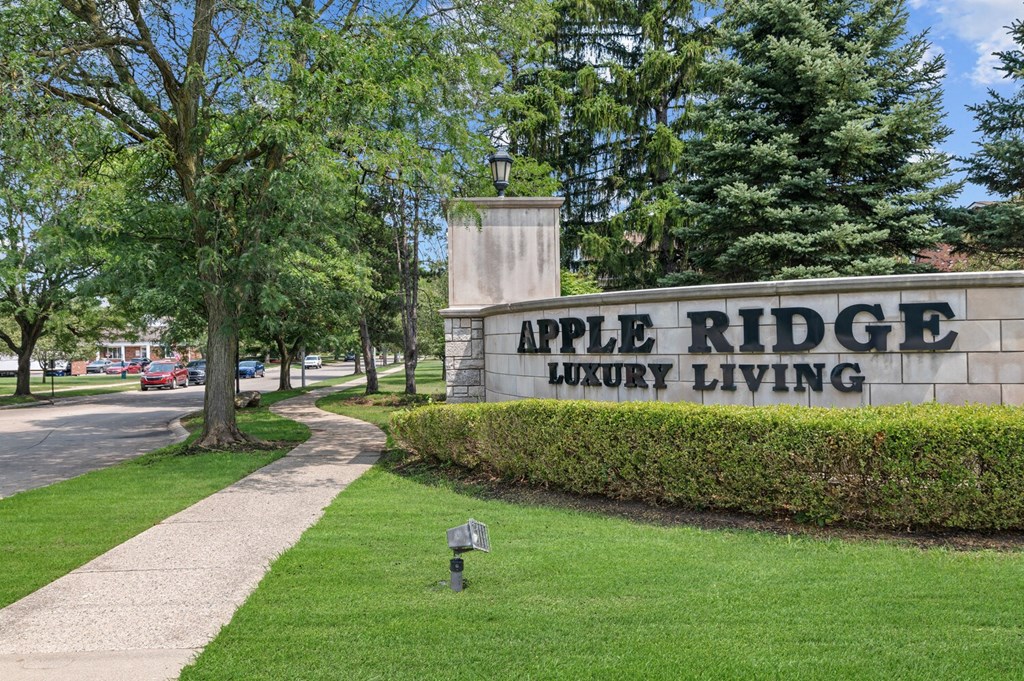 Property Signage at Apple Ridge Apartments - Livonia, MI, Livonia