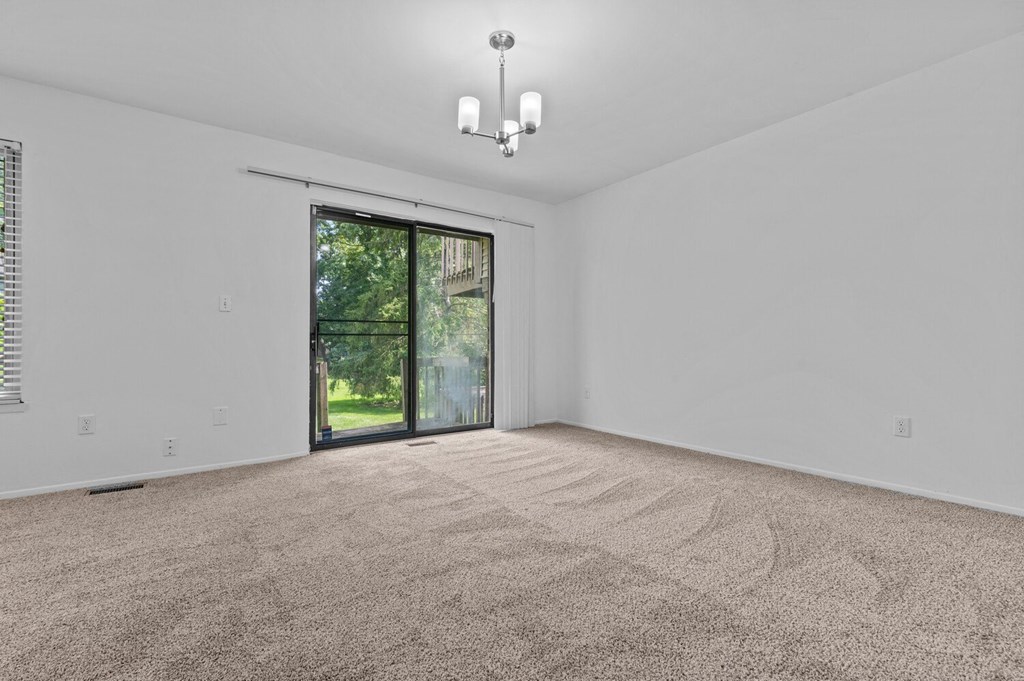 Carpeted Bedroom at Edge At Farmington Hills - Farmington Hills, MI, Michigan, 48334
