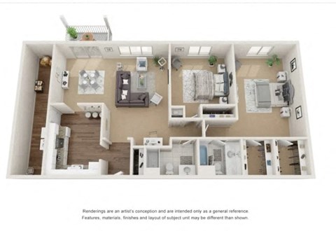 Andover Floor Plan at Edge At Farmington Hills - Farmington Hills, MI, Farmington Hills, 48334